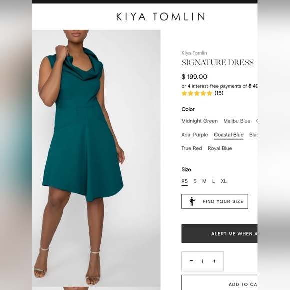 Kiya Tomlin Signature Dress - Picture 7 of 7